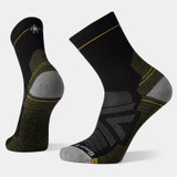 Men's Hike Light Cushion Mid Crew Socks - Black