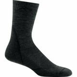 Men's Light Hiker Micro Crew Lightweight Hiking Sock - Black