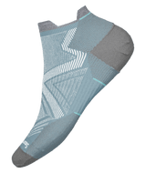 Women's Run Zero Cushion Low Ankle Socks - Serene Blue