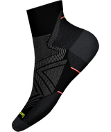 Women's Run Zero Cushion Ankle Socks - Black