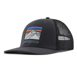Line Logo Ridge LoPro Trucker Hat - Ink black