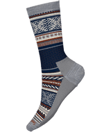 Everyday Fair Isle Sweater Crew Socks - Light Gray