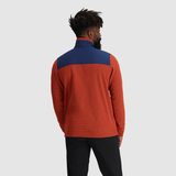 Men's Trail Mix Quarter Zip Pullover - Jupiter