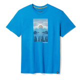 Men's Chasing Mountains Graphic Short Sleeve TShirt - Laguna Blue