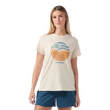 Women's Horizon View Short Sleeve Graphic Tee - Almond