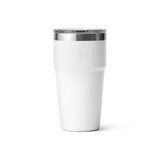 Rambler Stackable Cup 20oz with MagSlider Lid - White