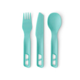 Passage Cutlery Set 3 Piece - Aqua Sea Blue