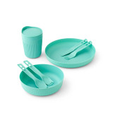 Passage Dinner Set 1 Person (7piece) - Aqua Sea Blue