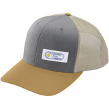 Retro Trucker Hat - Heather Grey/Birch/Biscuit
