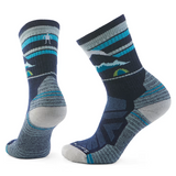 Women's Hike Light Cushion Mountain Moon Crew Sock - Deep Navy Women's Hike Light Cushion Mountain Moon Crew Sock - Deep Navy