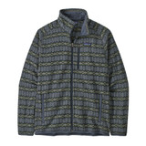 Men's Better Sweater Jacket - Woven Togerther: Smolder blue Men's Better Sweater Jacket - Woven Togerther: Smolder blue