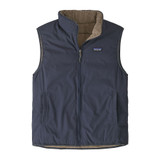 Reversible Cotton Down Vest - Smolder Blue