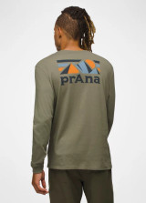 Men's Everyday Graphic Long Sleeve Tee - Rye Green Standard