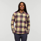 Women's Quedo Flannel Shirt - Grain Plaid