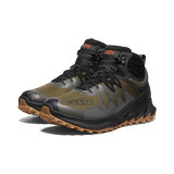 Men's Zionic Mid Waterproof - Dark Olive / Scarlet Ibis