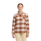 Women's Project Flannel - Clay Off White Plaid Women's Project Flannel - Clay Off White Plaid