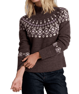 Women's Alpina Sweater - Mulberry