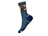 Women's Hike Light Cushion Squirrely Crew - Twilight Blue