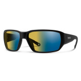 Hookset Sunglasses (Glass) - Matte Black - ChromaPop Glass Polarchromic Yellow Blue Mirror