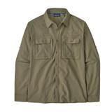 M's Long-Sleeve Self Guided Sun Shirt - River Rock Green