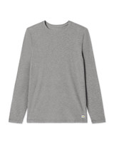 M's Longsleeve Strato Tech Tee - Heather Grey