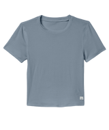 W's Pose Fitted Tee - Sea Glass