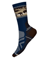 M's Hike Light Cushion Mountain Moose Crew - Deep Navy