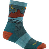 W's Celeste Micro Crew Mid-Weight Cushion - Teal