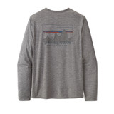 Men's Long Sleeve Capilene Cool Daily Graphic Shirt - '73 Skyline: Feather Grey