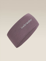 Unisex Merino 200 Oasis Headband - Grey Plum
