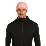 Merino Feadan Cuff Beanie - Acid Pink