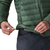 M's Down Sweater Hoody  - Treeline Green - Cinch 