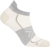 Women's Run+ Ultralight Mini Socks - Ecru/Heather Alloy