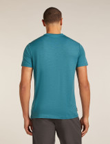 M's Merino 150 Tech Lite Short Sleeve T-Shirt In The Wild - Topaz - Back M's Merino 150 Tech Lite Short Sleeve T-Shirt In The Wild - Topaz - Back
