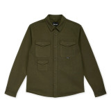 Men's Adventure Flannel Shirt - Dark Olive