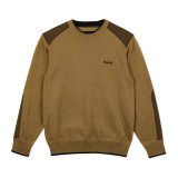 Men's Prospector Sweater - Coyote/Dark Brown