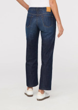 Women's Performance Denim Mid Rise Straight - 30L - Marina Blue 