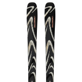 Salomon QST 94 Skis 2026 - Black / Almond Milk / Fusion Coral