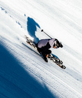 Salomon QST 94 Skis 2026 - Black / Almond Milk / Fusion Coral
