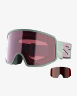 Sentry Pro Sigma Goggles - Iceberg Green/Silver Pink