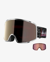 Sentry Pro Sigma Goggles - Silver Metal