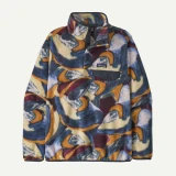 Women's Lightweight Synchilla® Snap-T® Fleece Pullover - Smudge: Smolder Blue