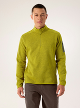 Men's Covert 1/2 Zip - Olive Moss Heather Men's Covert 1/2 Zip - Olive Moss Heather