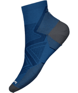 M's Run Zero Cushion Ankle Socks - Laguna Blue/Deep Navy
