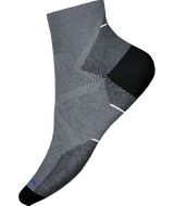M's Run Zero Cushion Ankle Socks - Medium Gray