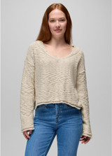Women's Sunshine Sunset Sweater - Beach Pebble