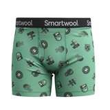 Men's Merino Print Boxer Brief Boxed - Zen Green Trail Ride