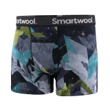 Men's Merino Print Boxer Brief - Blue Summit Sector