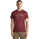 M's Merino 150 Tech Lite Short Sleeve Tee (Transportage) - Port