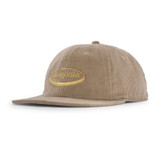 Corduroy Cap - '95 Oval Logo: Seabird Grey